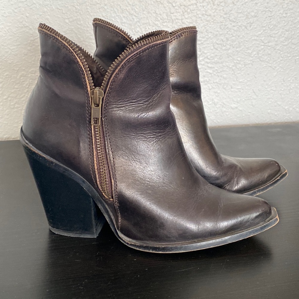 Jeffrey Campbell Leather Booties
